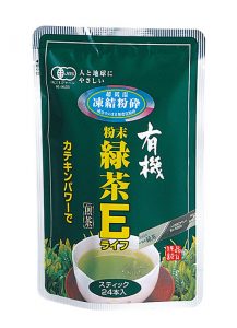 有機粉末緑茶Eライフ24本